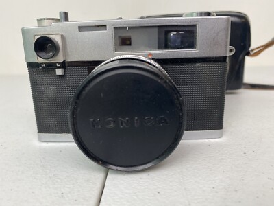 Konica Auto S Camera w⁄ Konishiroku Hexanon F:1.9 47mm Lens, Cap