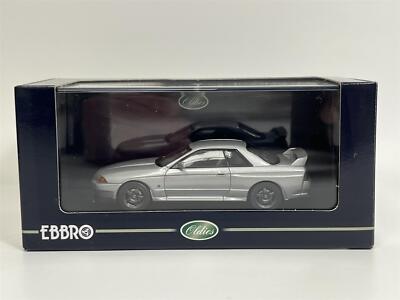 Nissan Skyline GT R R32 Silver 1:43 Ebbro 761 | eBay