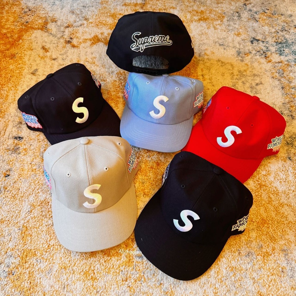 Supreme World Famous S Logo 6-Panel キャップ オンライン Supreme