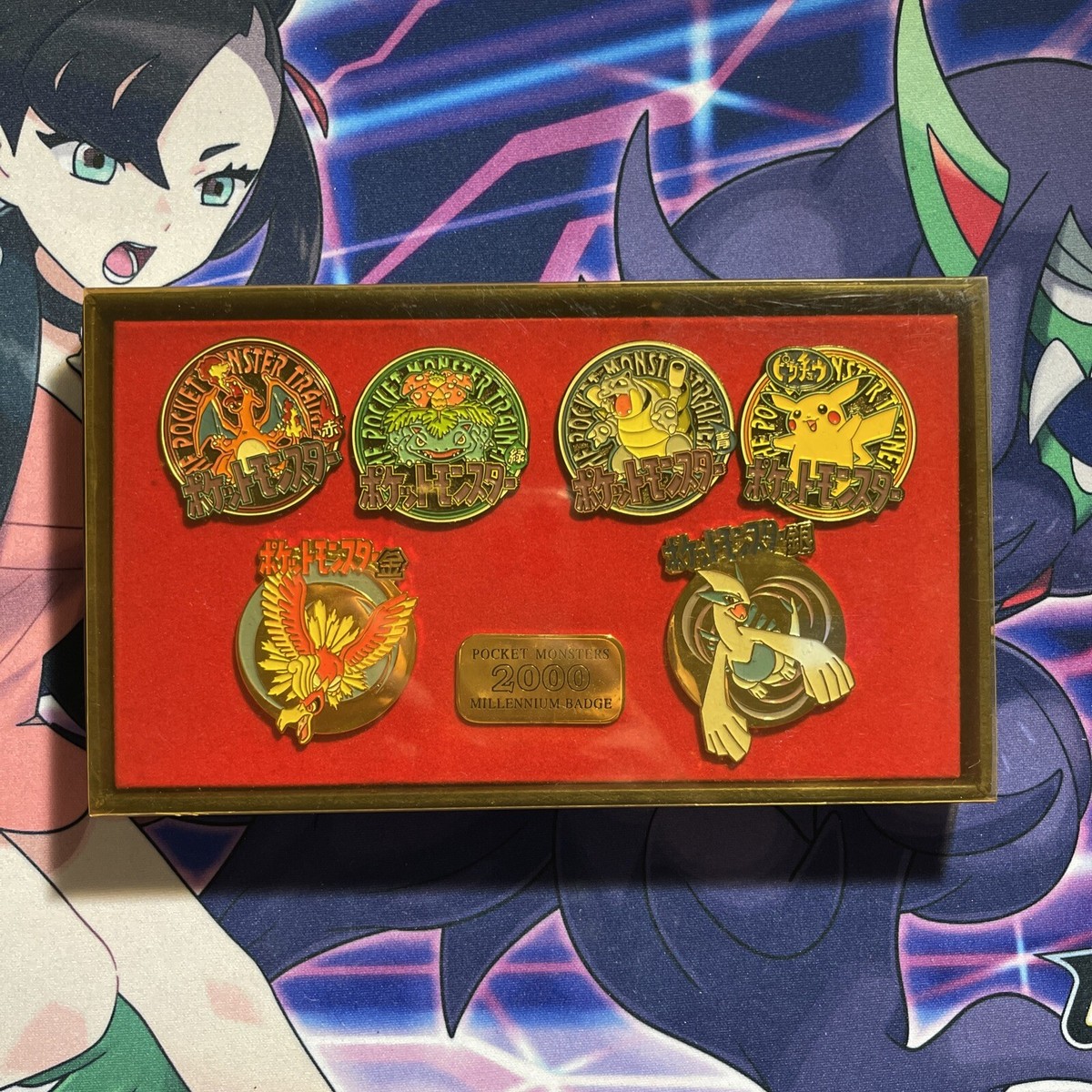 Pokemon Center Limited Millennium Pin Badge Set 2000 Collection