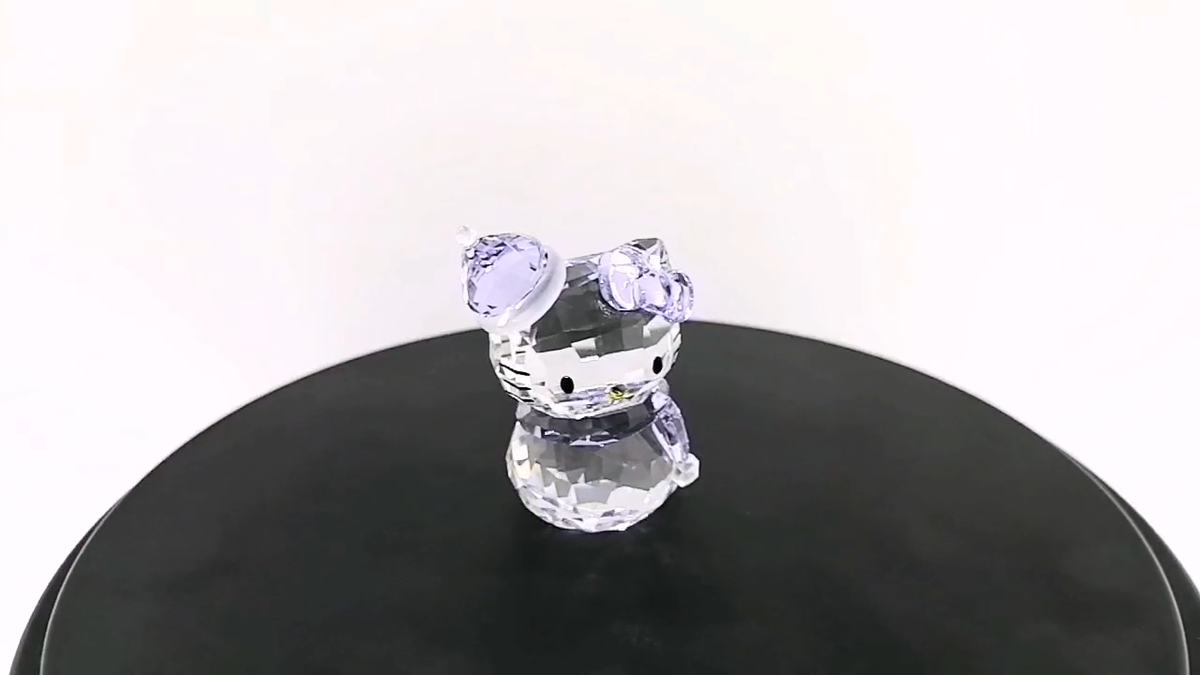 Swarovski Sanrio Hello Kitty Snowman Crystal Figurine 1142949 | eBay