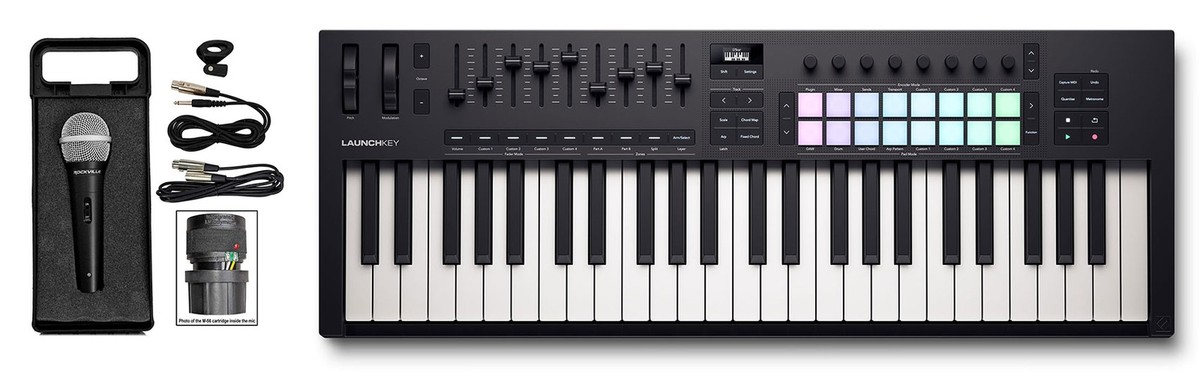 Novation LAUNCHKEY 49 MK4 49-Key USB MIDI Ableton Keyboard