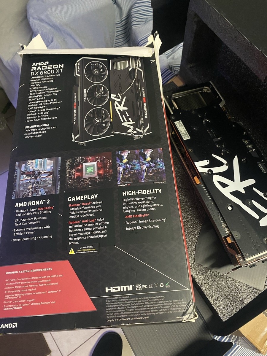 AMD Radeon RX 6800 XT 16GB GDDR6 Graphics Card (RWKN3) for sale