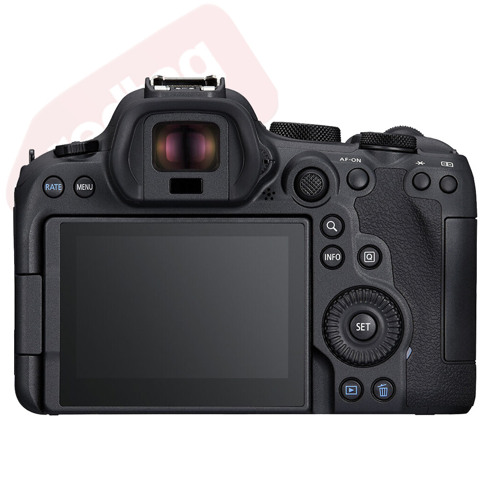 Canon EOS R6 Mark II 24.2 MP Digital Camera- Black (Body Only) for