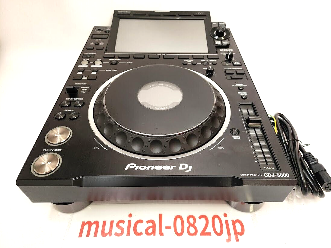 Pioneer DJ CDJ-3000 Professional DJ Multiplayer Color Black | eBay