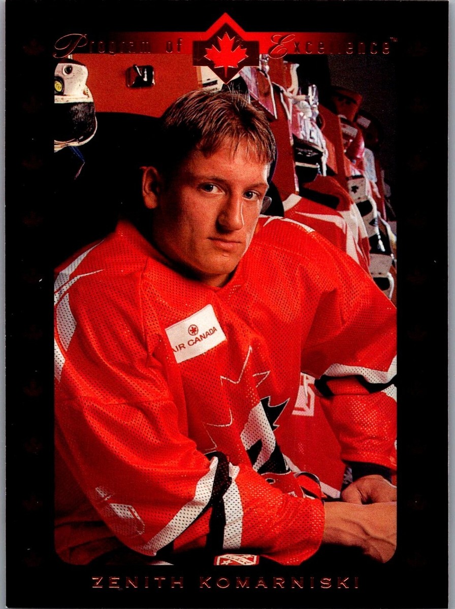 1995-96 Upper Deck Hockey - #516 Zenith Komarniski Program of