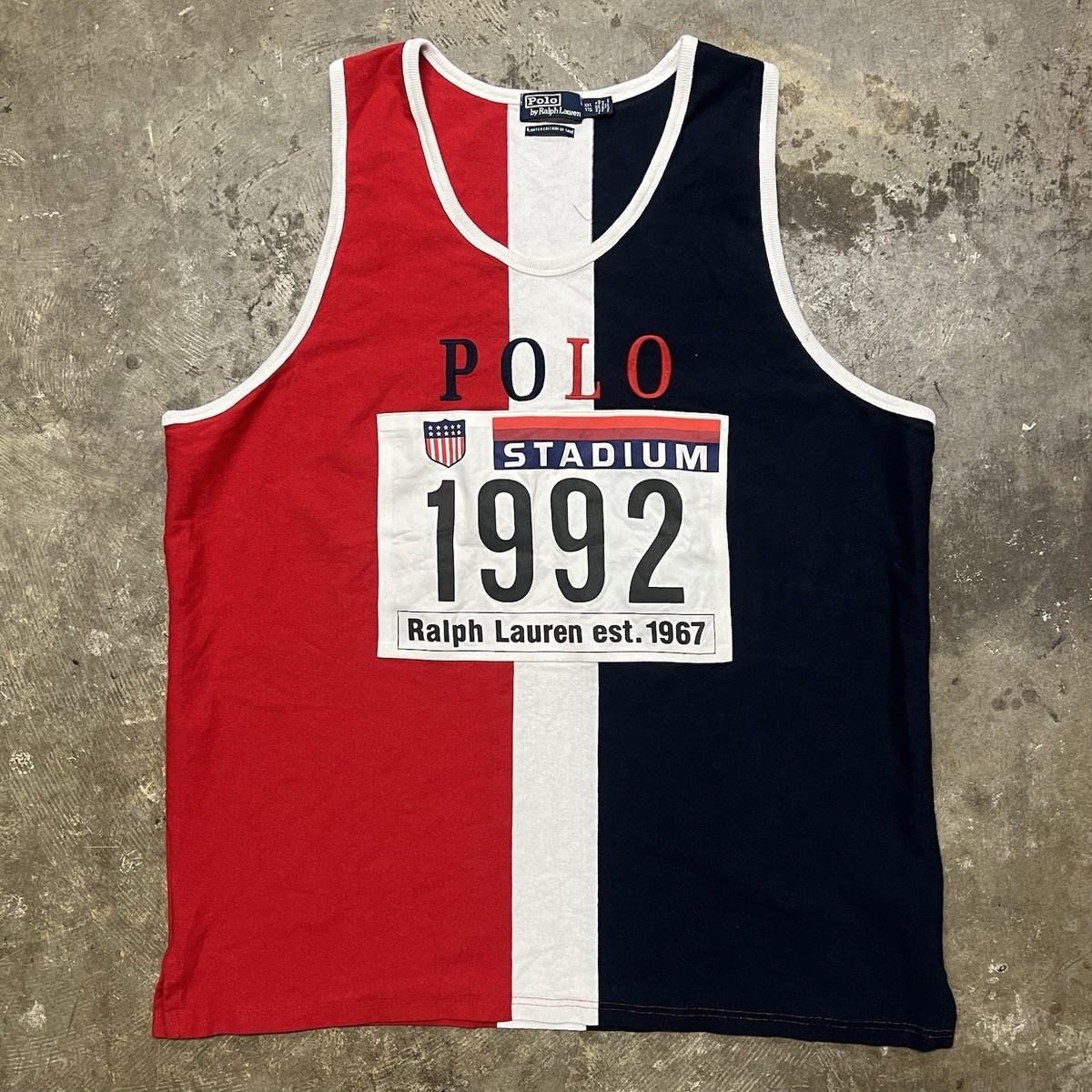 Polo Ralph Lauren 1992 Stadium ストア Tank Top トップス Polo Ralph