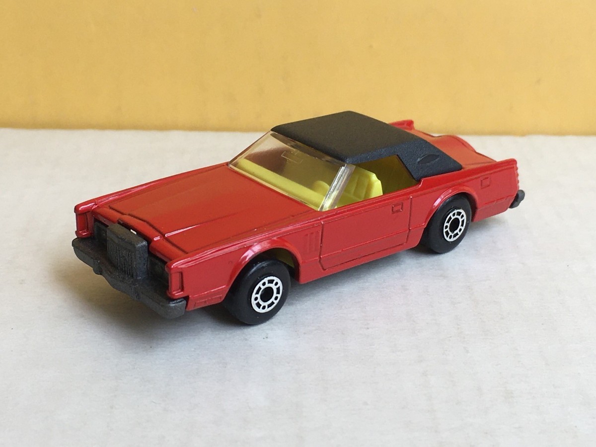Matchbox Superfast Lincoln Continental Red Bulgarian base 1979 | eBay