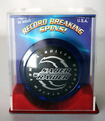 VINTAGE 90'S YOMEGA SABER RAIDER YOYO ROLLER BEARING SYSTEM USA