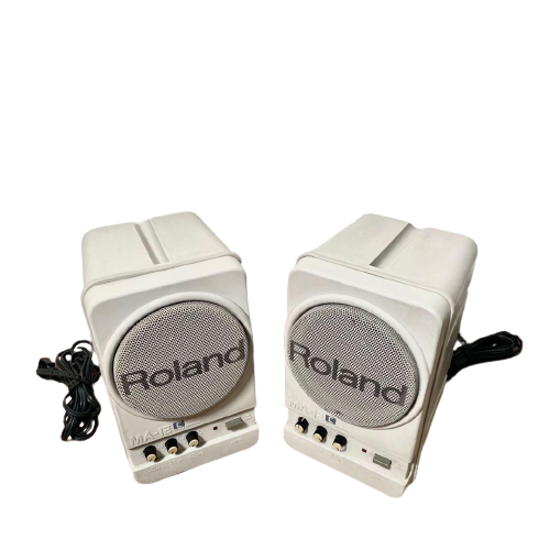 Roland MA-12C Stereo Micro Monitor Speaker Pair Set Very Good | eBay