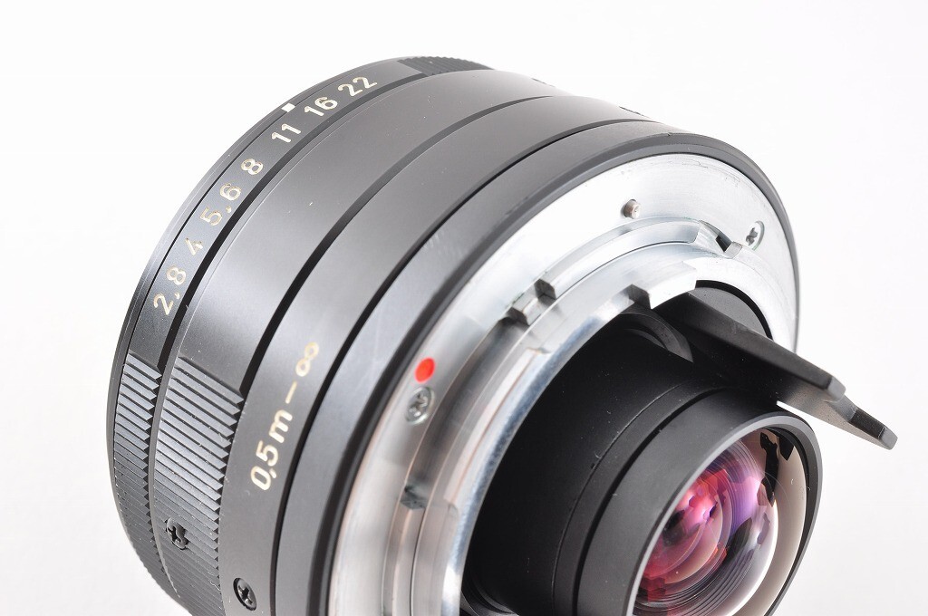 CONTAX CarlZeiss Biogon 28mm F2.8 ブラック 単焦点】 CONTAX Biogon