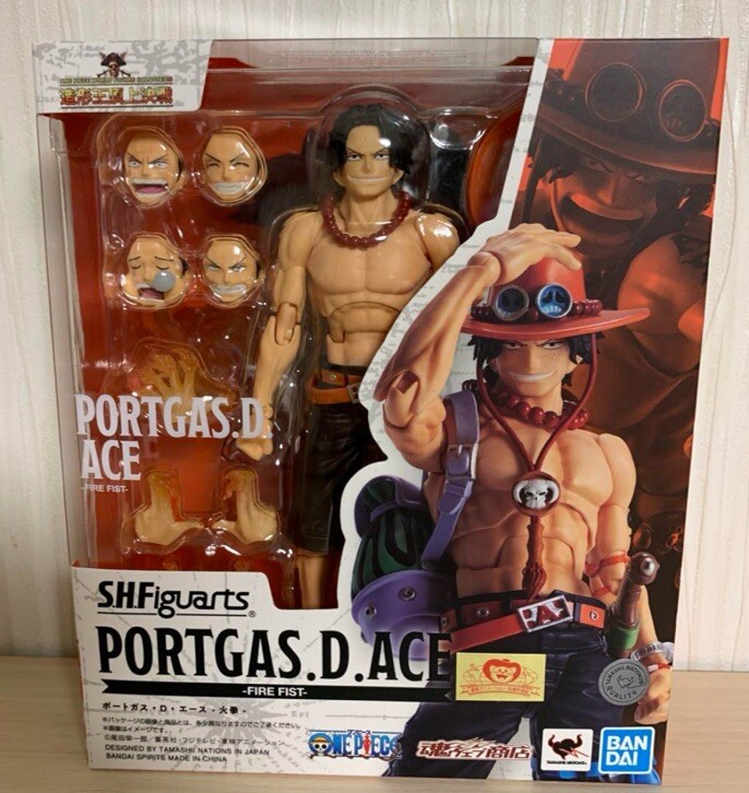 One Piece S.H.Figuarts Portgas.D.Ace Tamashii Nations Bandai From