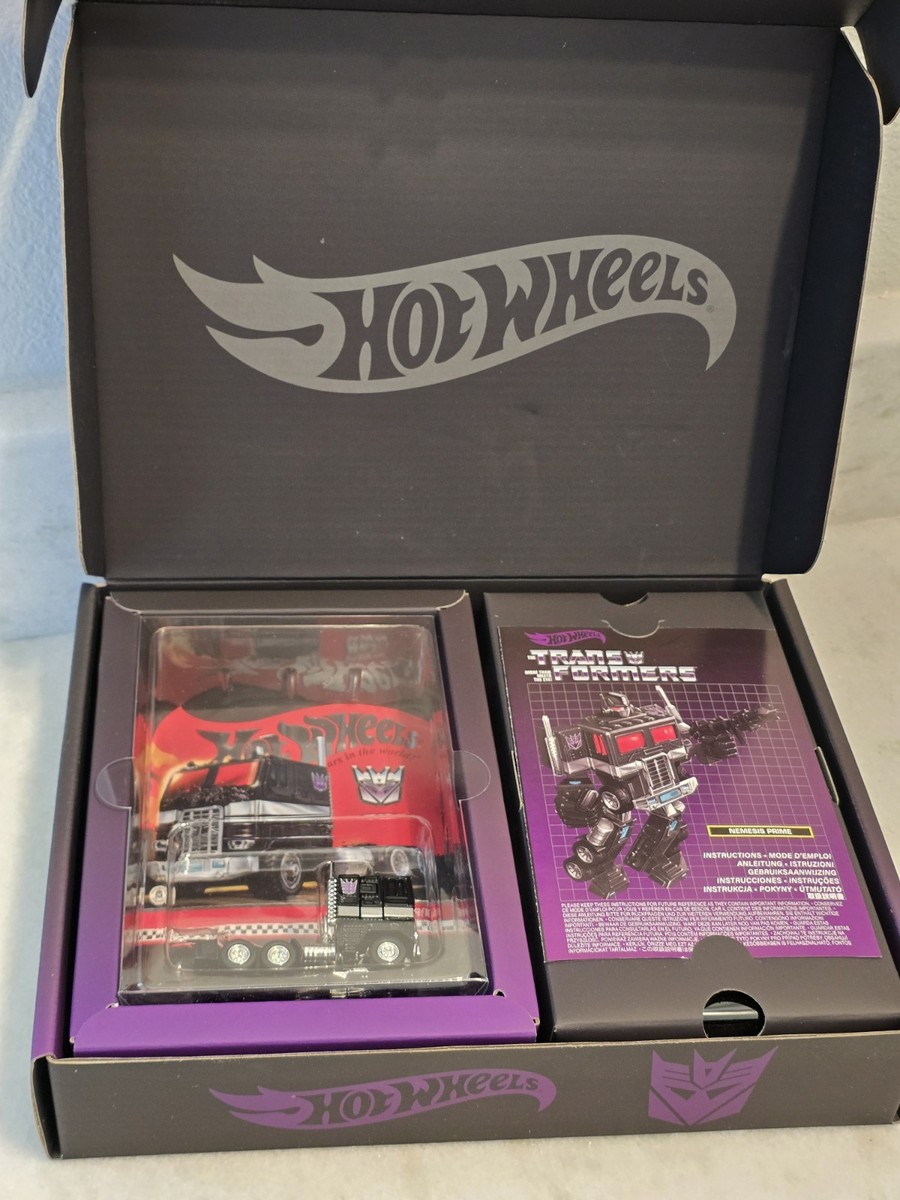 Hot Wheels Collectors Hot Wheels Transformers Nemesis Prime | eBay
