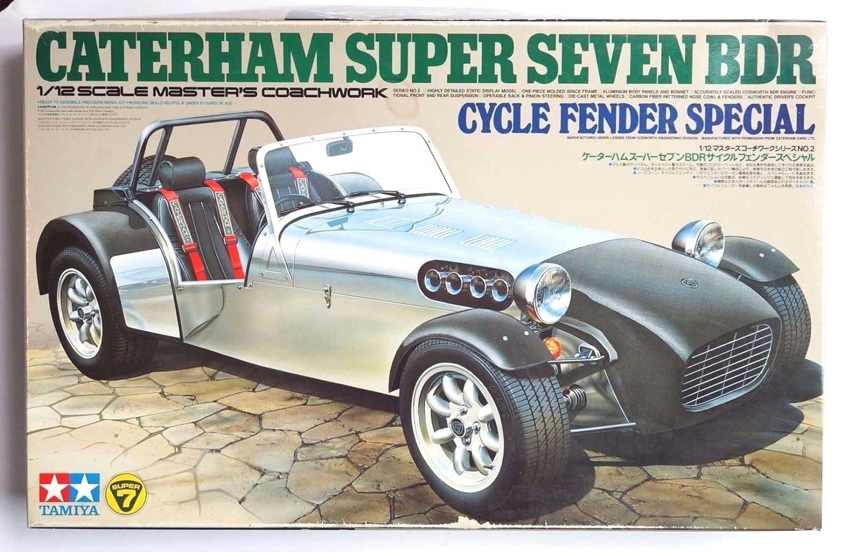 TAMIYA 1/12 Caterham Super Seven BDR Cycle Fender Master's