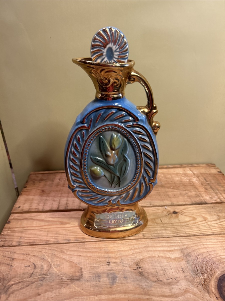 Jim Beams Decanter 175 Months Old KY Bourbon Whiskey empty | eBay