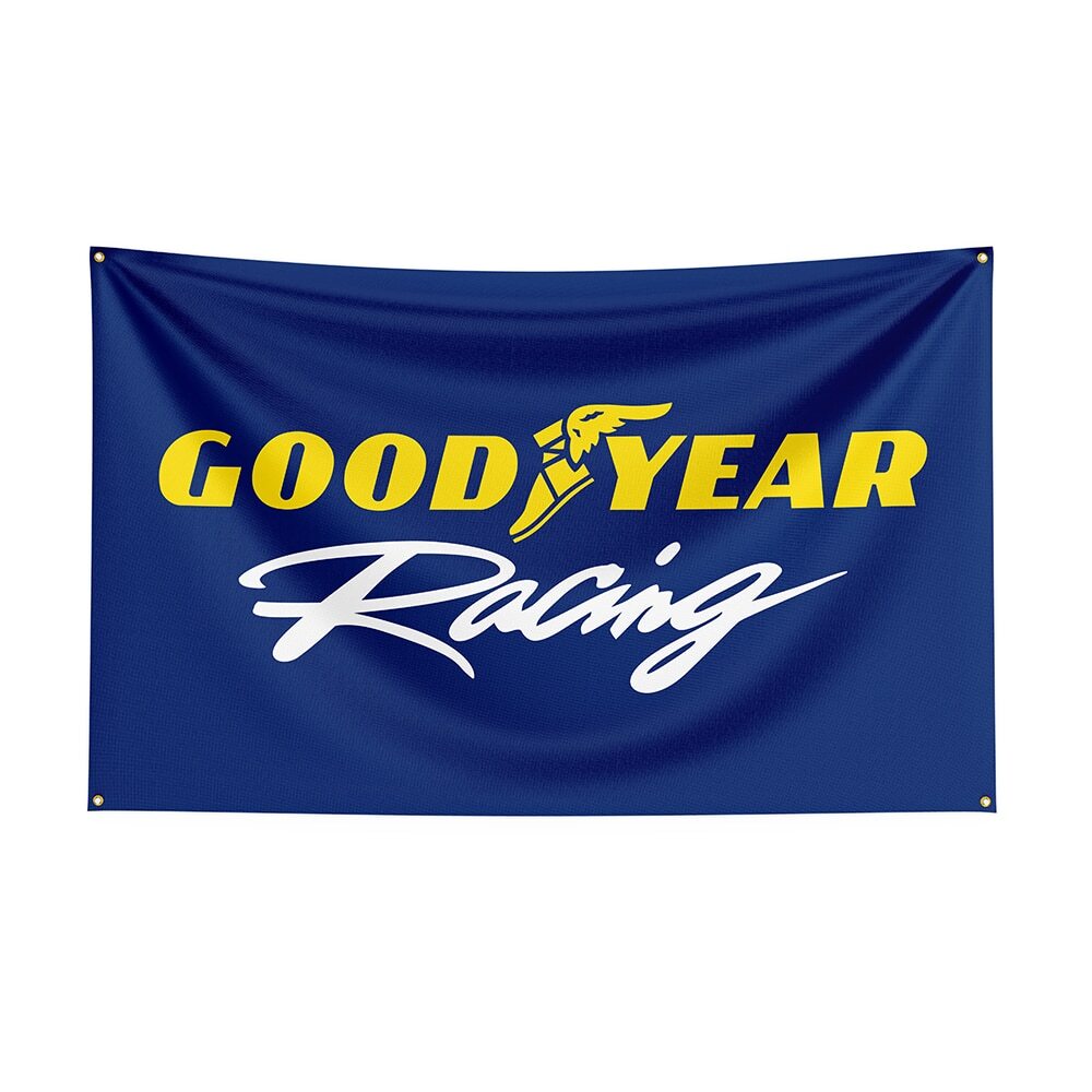 ヴィンテージ GOODYEAR アメリカ企業 バナー 看板 VINTAGE