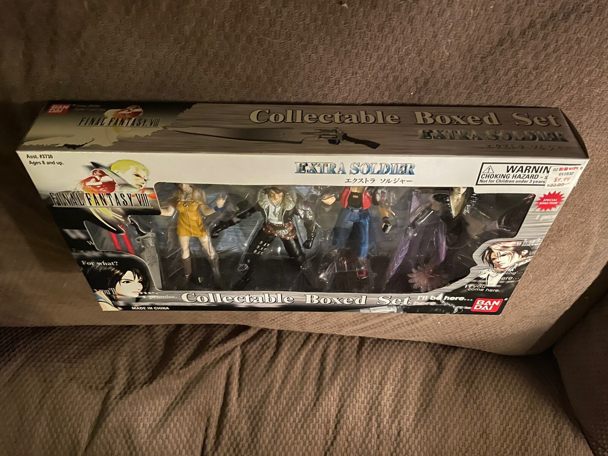 Bandai Final Fantasy VIII 8 Collectable Boxed Set Action Figures