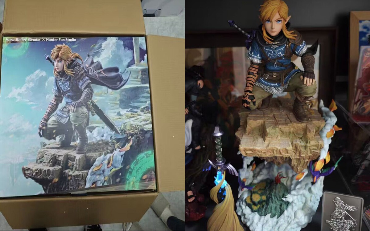 ゼルダの伝説 hunter fan-STUDIO リンク フィギュア ゼルダの伝説