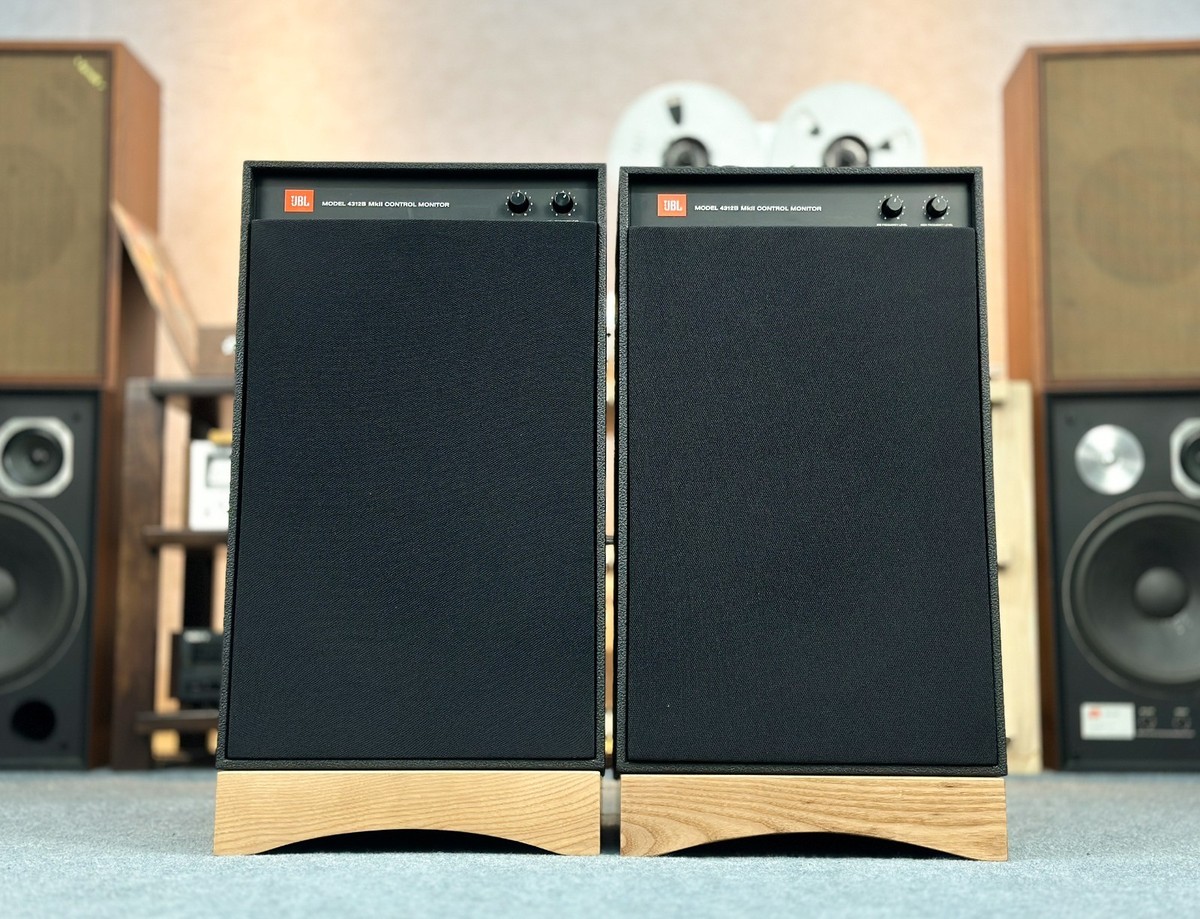 JBL 4312B MKII Studio Monitor Pair of Speakers – Fully restored