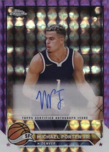 限定49枚!!】Michael Porter Jr. RC 直筆サイン 限定49枚!!】Michael