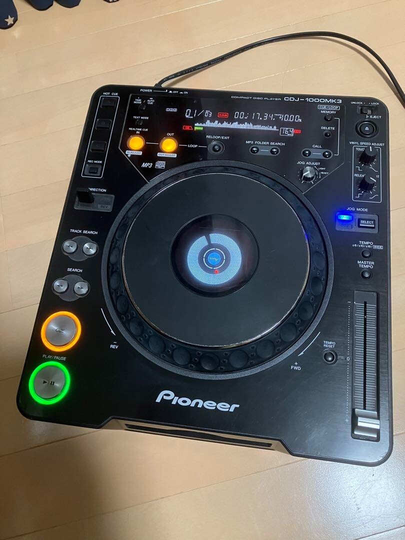 Pioneer CDJ-1000MK3 DJ用CDプレーヤー Pioneer CDJ-1000 MK3 DJ CD