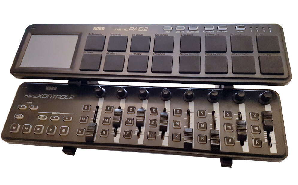 KORG KONTROL2 PAD2 KEY2 セット ケース付き KORG KONTROL2 PAD2 KEY2