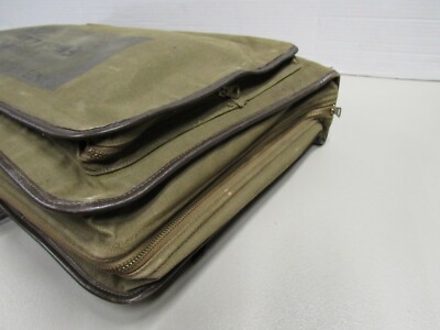 WW2 US Army Air Force Bombardiers Case Bag Type E1 AAF Named | eBay