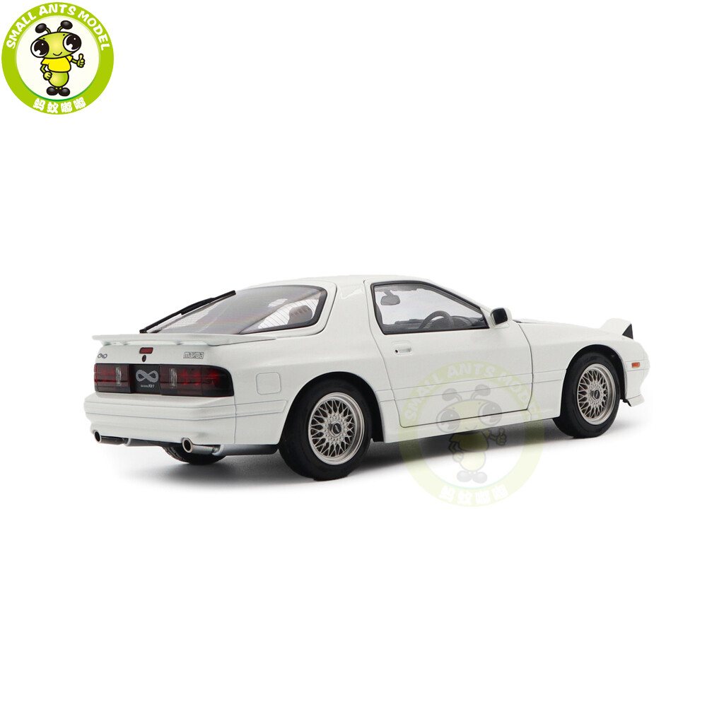 1/18 Mazda Savanna RX-7 RX 7 FC3S Whelart White Diecast Model Toy