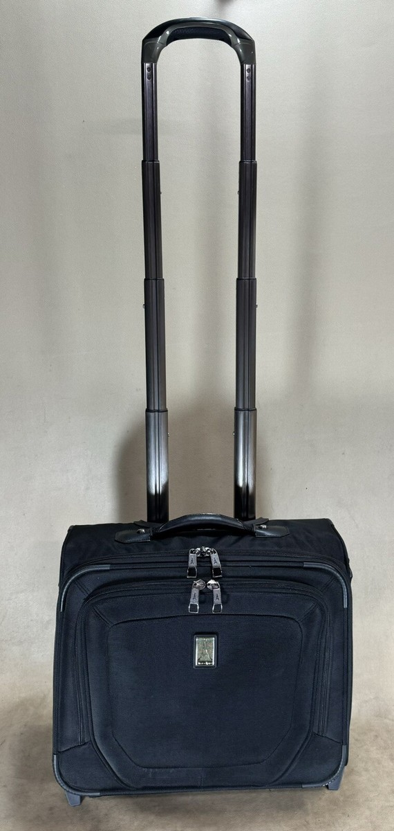 Travelpro Crew 10 Black 16” Wheeled Carry on Rolling Tote