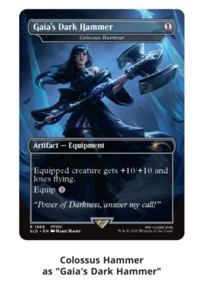 ff Secret Lair Weapons （日本語版） Foil版2set ff Secret Lair