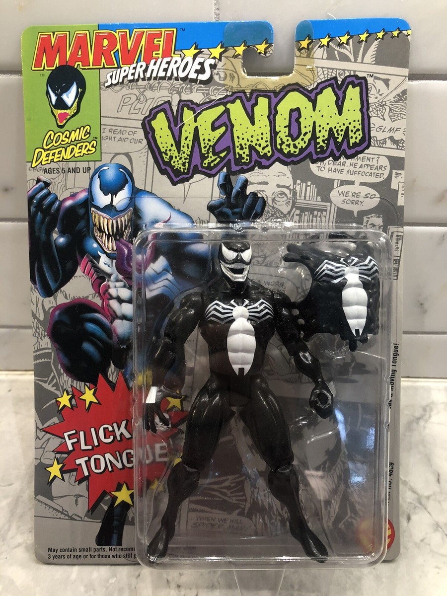 1992 Toy Biz Marvel Super Heroes VENOM Action Figure New on Card