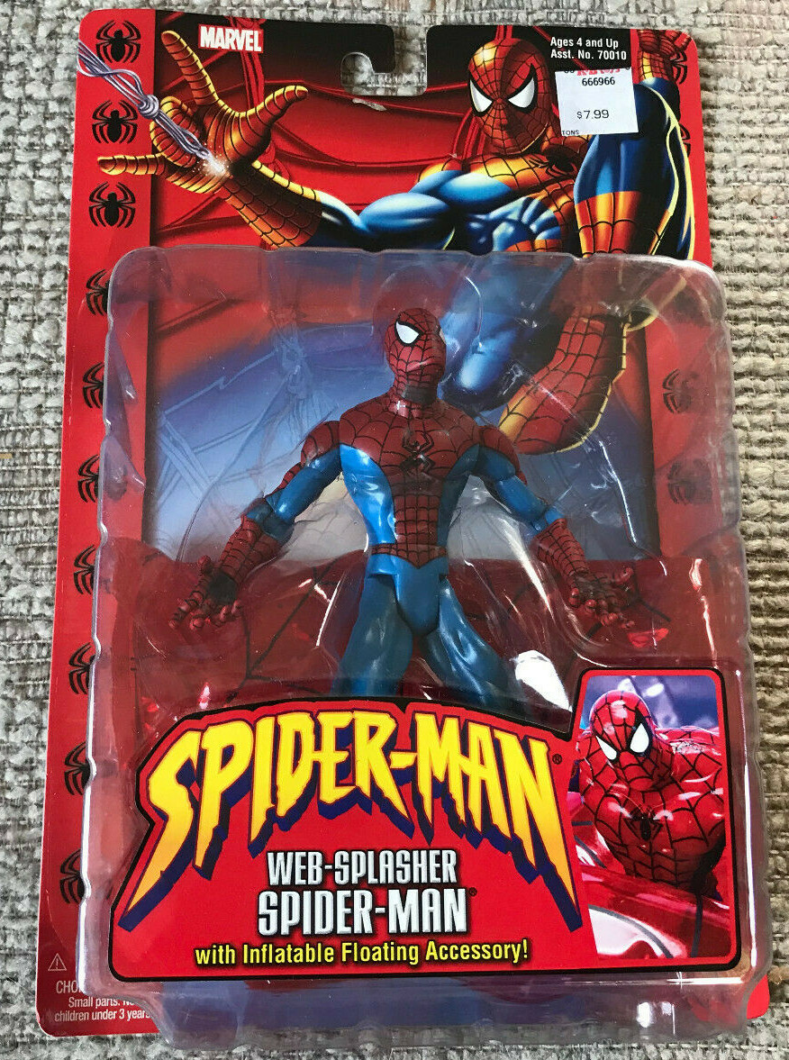 SPIDER-MAN CLASSICS WEB SPLASHER SPIDER-MAN TOYBIZ 2002 | eBay