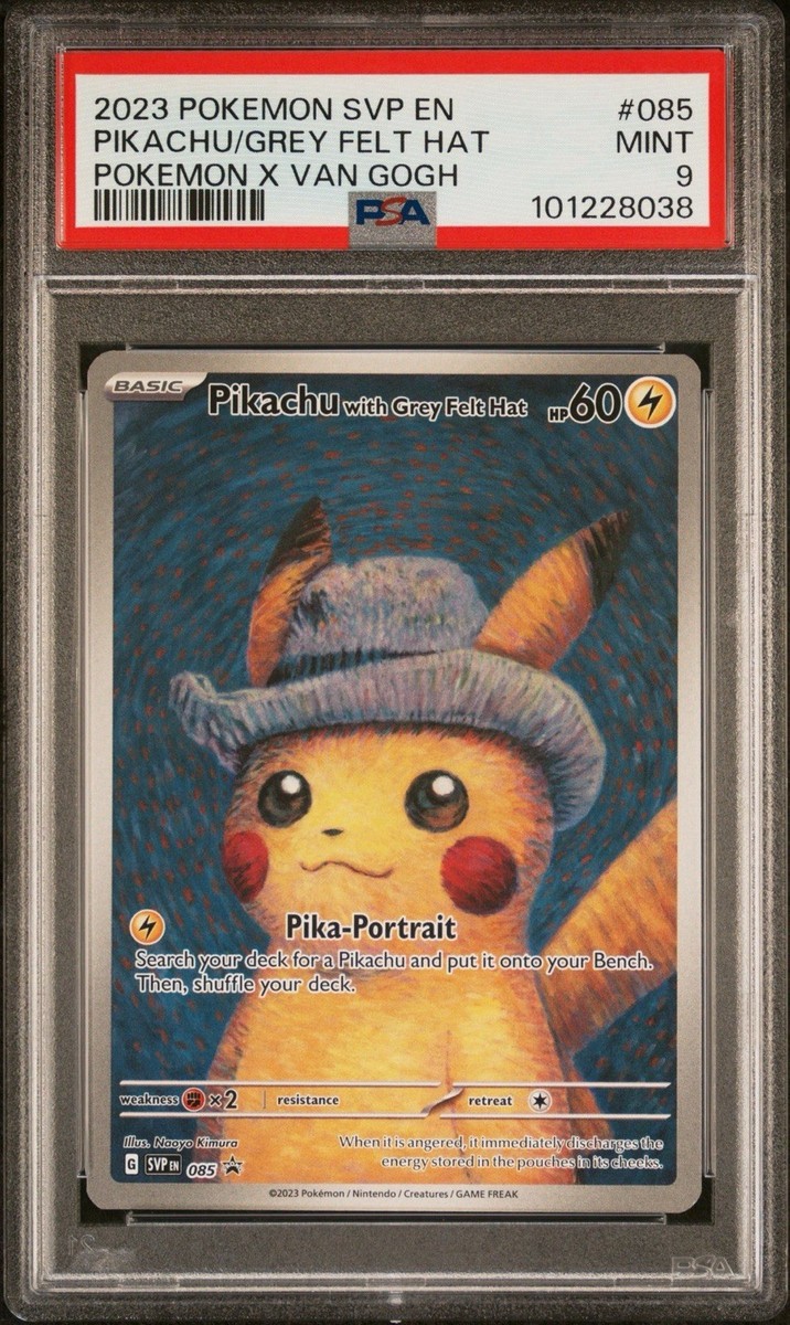 Pikachu with Gray Felt Hat ゴッホピカチュウ 未開封 【公式通販】
