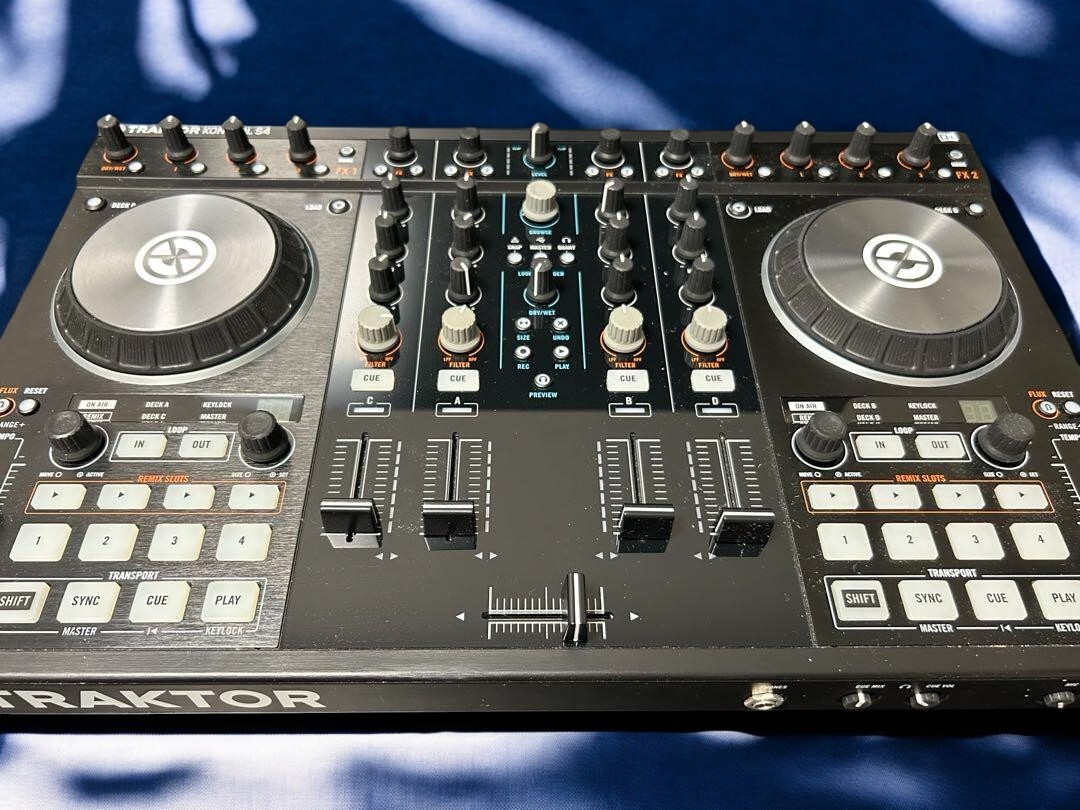 Native Instruments TRAKTOR KONTROL S4 MK2 DJ Controller Tested
