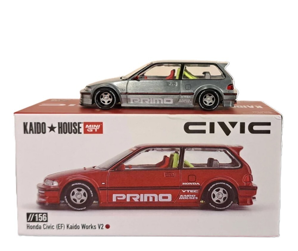 ミニカー KaidoHouse Civic EFKANJOYOKOHAMA Edition Kaido House x