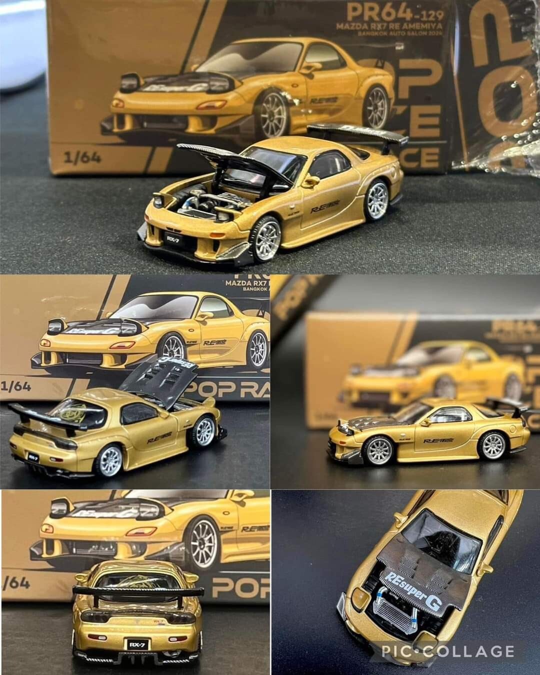 激レア】バンコクオートサロンPOP RACE MAZDA RX-7 RE雨宮