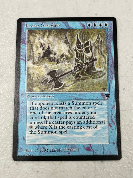 MTG Invoke Prejudice イタリア語 MTG Invoke Prejudice イタリア語