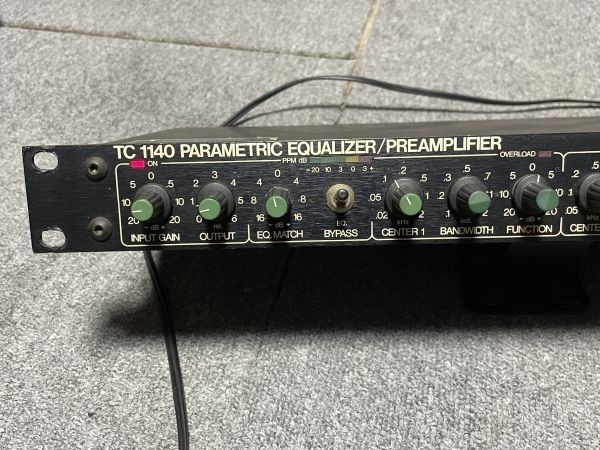 TC ELECTRONIC-TC1140 パラメトリックイコライザー/プリアンプ TC