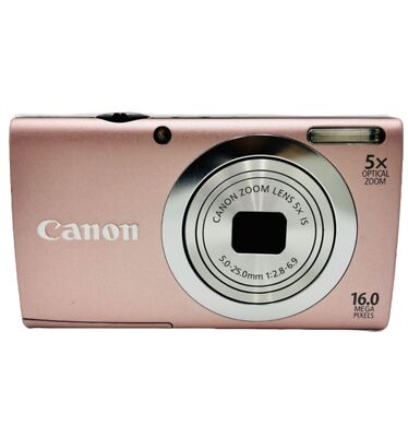 Canon PowerShot A 2400 POWERSHOT A2400 IS PK 5X Zoom Lens Digital
