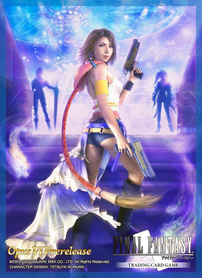 ファイナルファンタジー10「ユウナ＆ティーダ」非売品B1ポスター