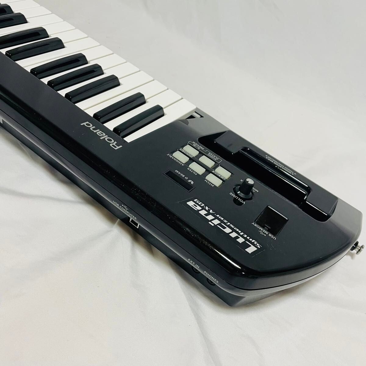 Roland AX-09 Lucina KEYTAR Shoulder Synthesizer Keyboard Used