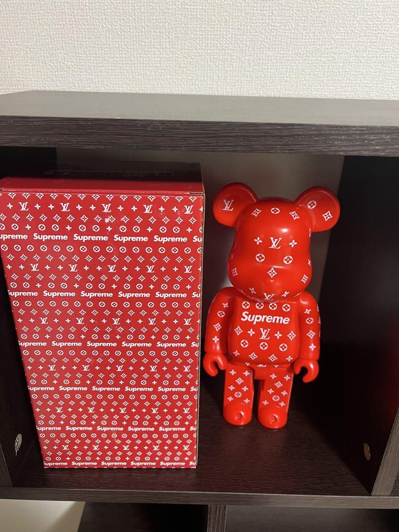 特殊ミラーアートパネル ベアブリック Louis Vuitton Supreme 特殊