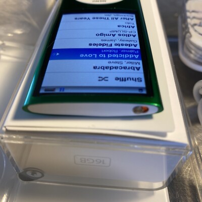 Apple iPod nano 5th Generation Green (16 GB) for sale online | eBay