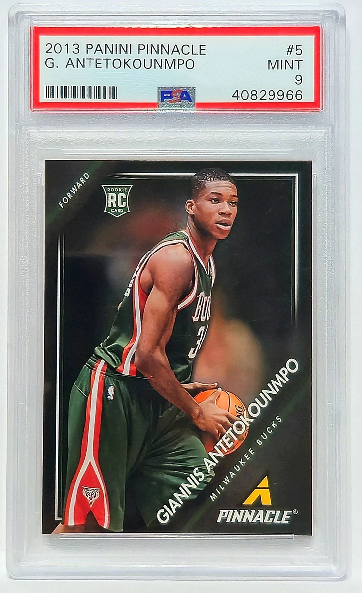 Giannis Antetokounmpo Basketball Grade 9 Rookie Sports Trading