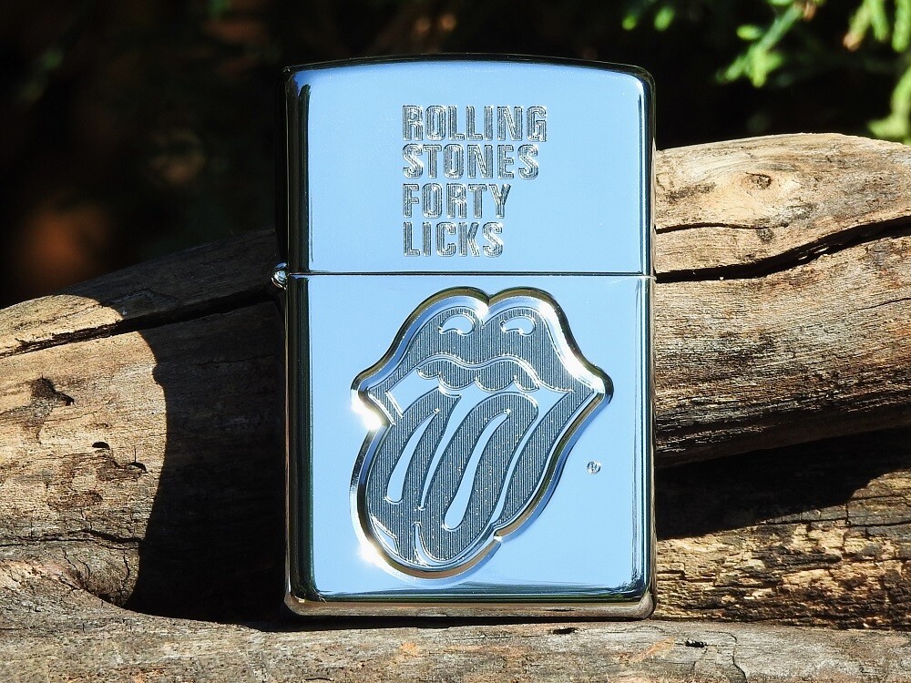 The Rolling Stones Limited Edition Forty Licks Zippo Lighter - 40