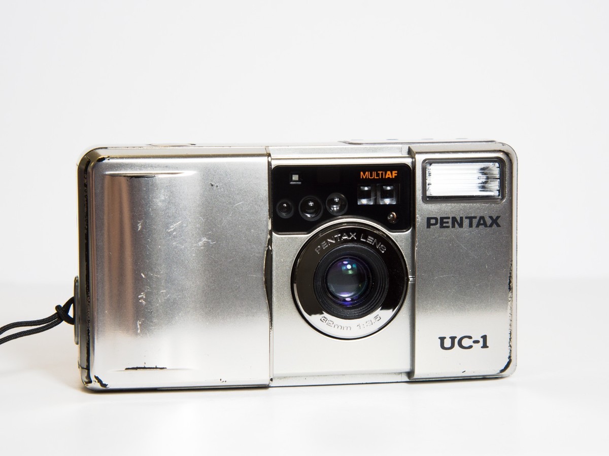 Pentax Espio Mini (UC-1) Point and Shoot Film Camera w/ Battery