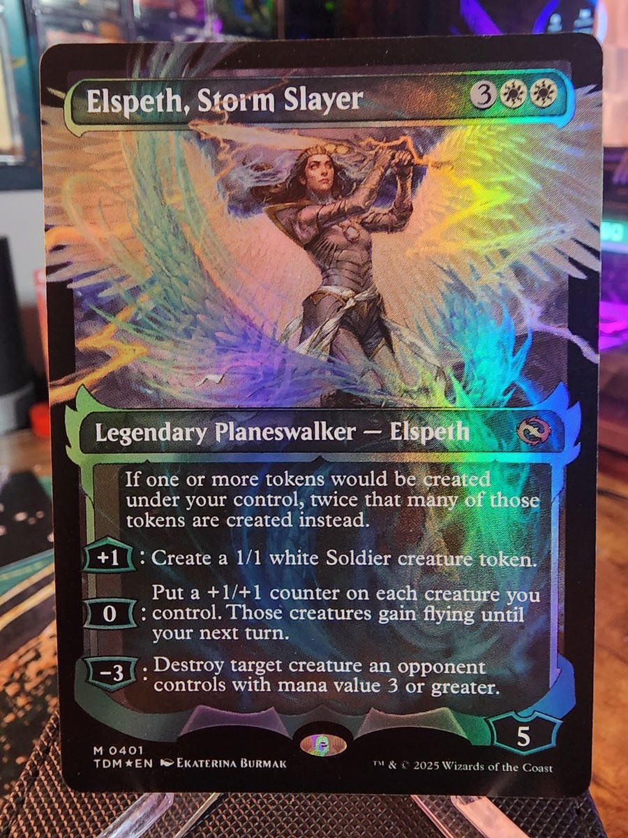 MTG Elspeth, Storm Slayer ハロー foil 英語版 Elspeth, Storm Slayer