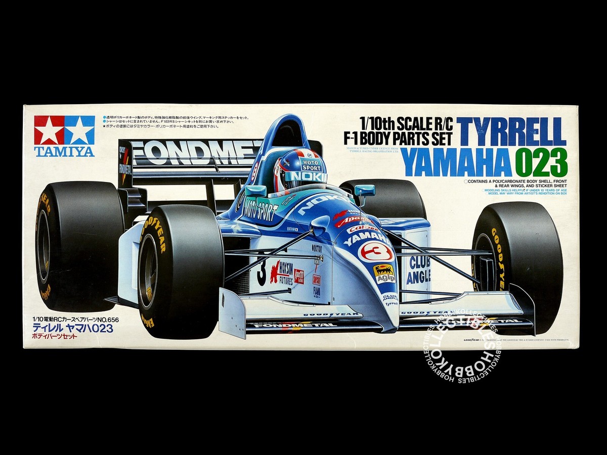 Tamiya Vintage 1/10 RC F-1 Tyrrell Yamaha 023 Body Parts Set