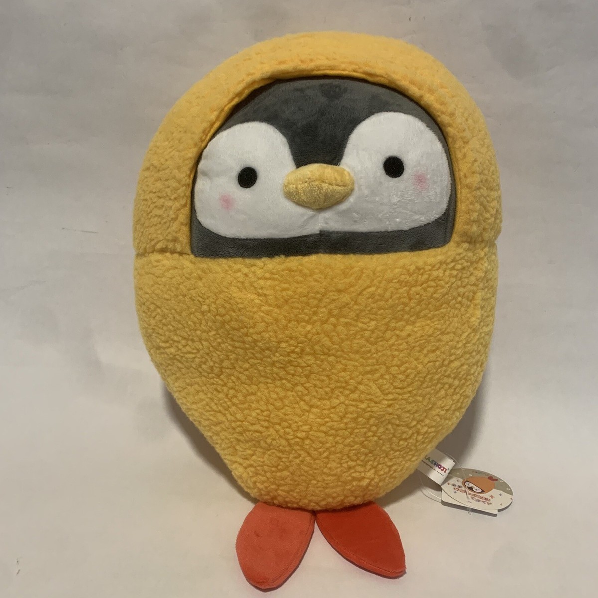 NEW With Tag! 14” Takashoji Tempura Penguin Round 1 Kawaii Plush
