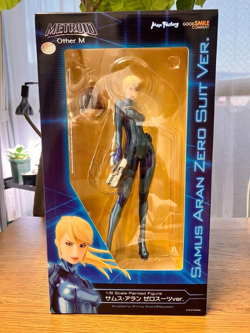 SAMUS ARAN ZERO SUIT VER. METROID Other M 1/8 Figure Max Factory